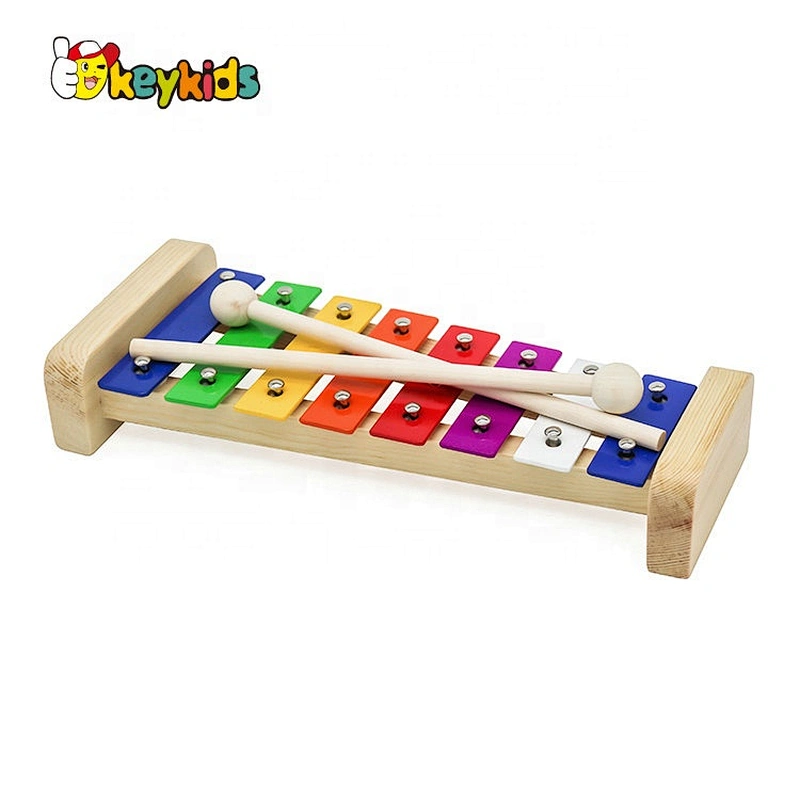 Customizable Educational Wood Metal Best Xylophone For Toddlers W07C089