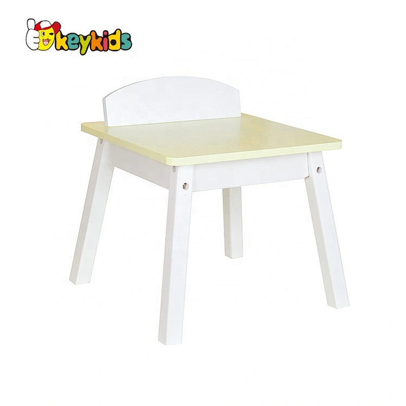 New hottest writing study wooden kids table set with storage W08G269