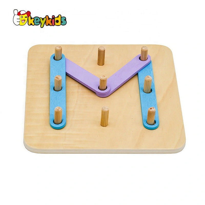 New Hottest Wooden Diy Kids Abc Puzzle W14B089