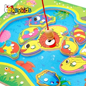 Mini Wooden Fishing Game For Toddlers W01A189