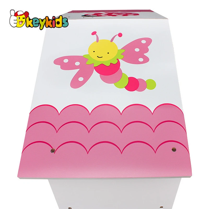 New design children wooden dollhouse bookshelf for bedroom W08D015