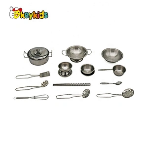 New Design Macaron cute wooden play kitchen toy for kids W10C582