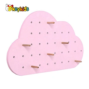 Customize fruit wooden wall coat hooks for wholesale W09B103A