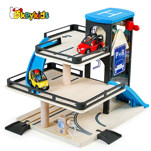 2021 New arrival mini wooden parking toy for children W04D028