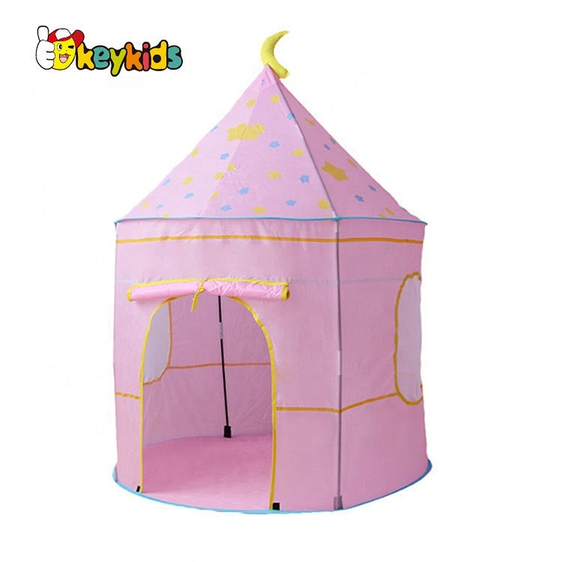 high quality portable pop up castle play tent for kids W08L035