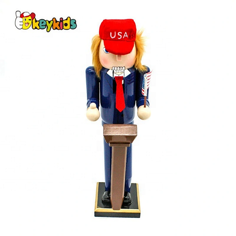 2020 New customize handcraft wooden nutcracker for wholesale W02A318