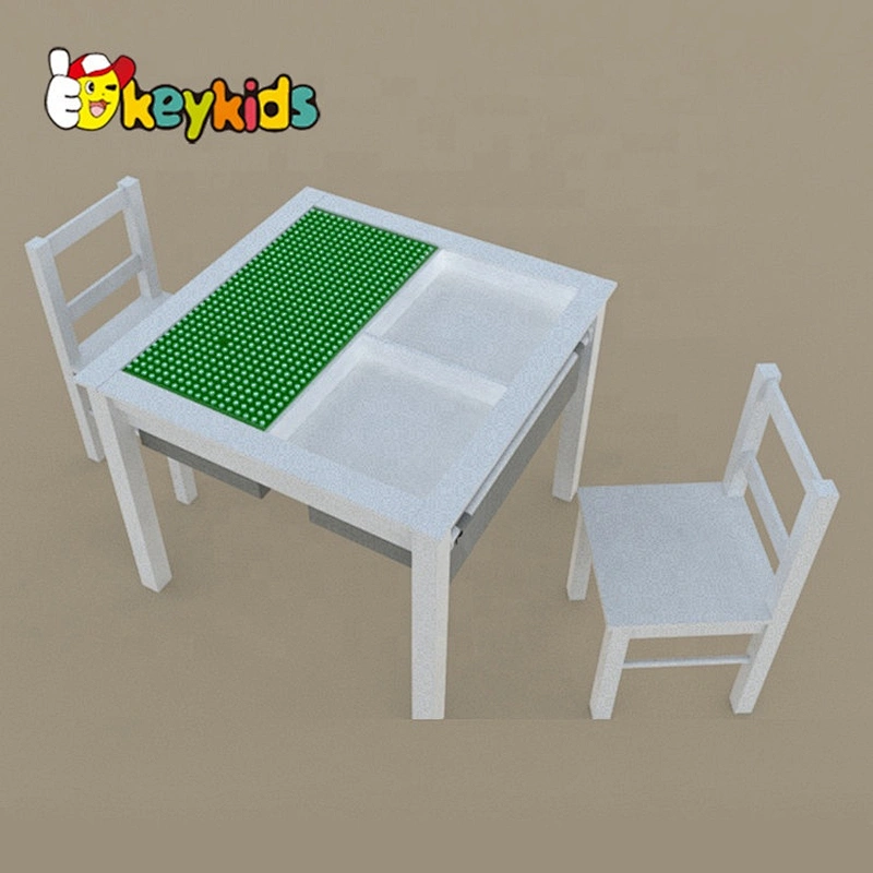 High quality multifunction wooden kids learning table for wholesale W08H304