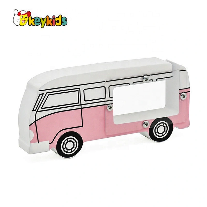 Customize cartoon plastic piggy banks for children W02A374