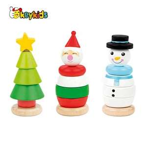 2020 New arrival educational wooden balancing blocks play set for kids W13A210