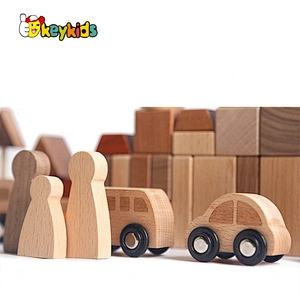 2021 New released preschool diy wooden toy train track for kids W04C206