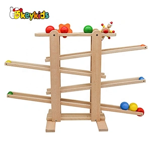 Hot Sale Educational Wooden Ramps Racer Toy For Kids W04E099