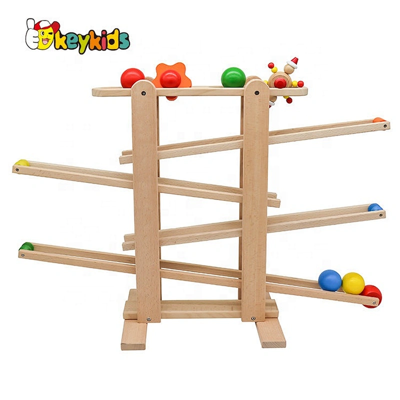 Hot Sale Educational Wooden Ramps Racer Toy For Kids W04E099