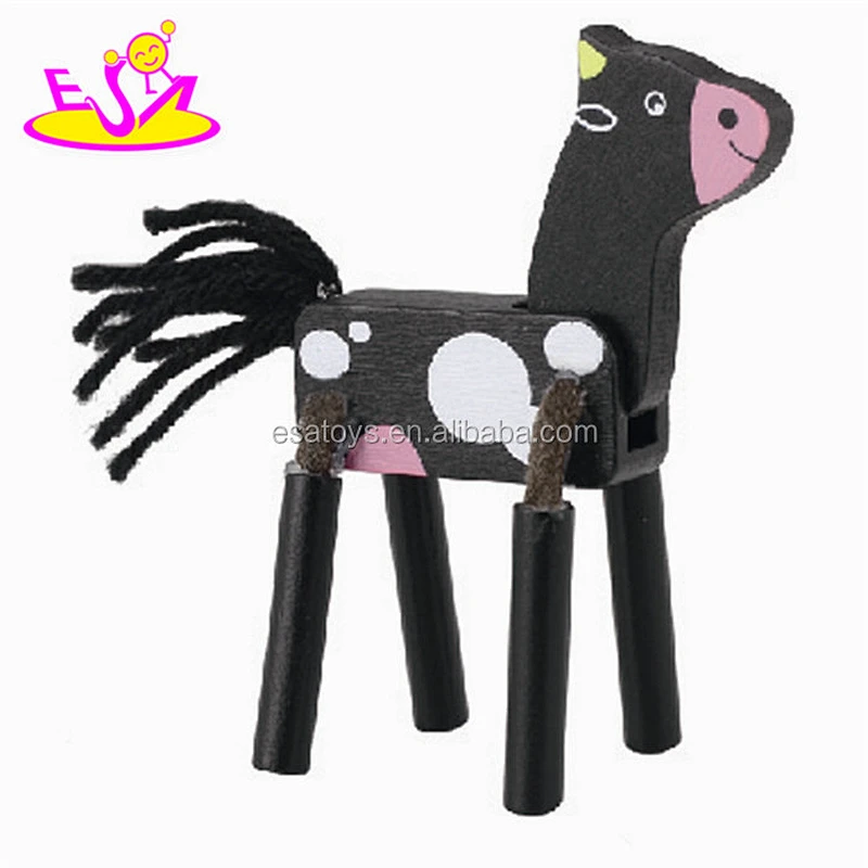 wholesale top fashion wooden puppets for toddlers W06D028