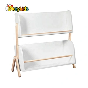 2020 High quality white wooden kids storage shelves for wholesale W08C301