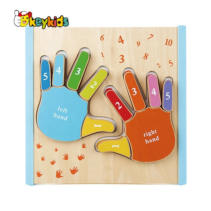 wholesale educational wooden geometric math puzzles for children W12F039