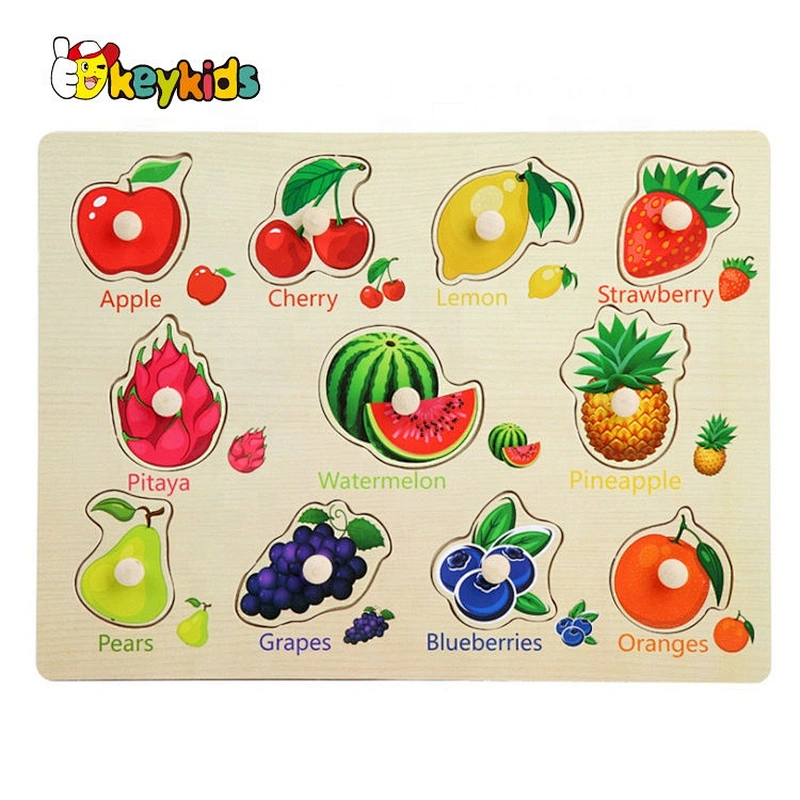 2020 Customize educational wooden human body puzzle for kids W12E054