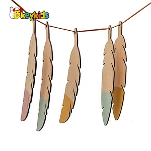 Customize hanging toys wooden baby mobile kit for crib W08K044
