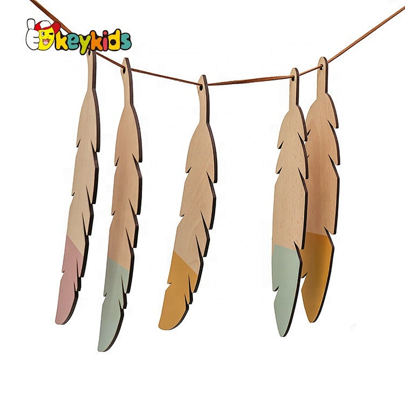 Customize hanging toys wooden baby mobile kit for crib W08K044