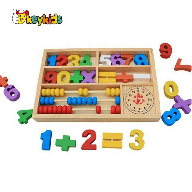 Newest and Educational wooden be busy block toys for children W12D302