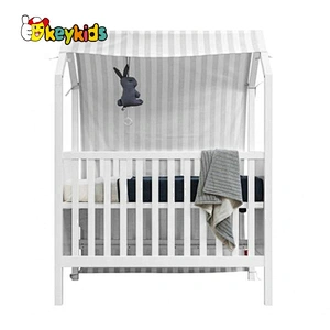 high quality mini wooden baby cribs with drawers W08E025