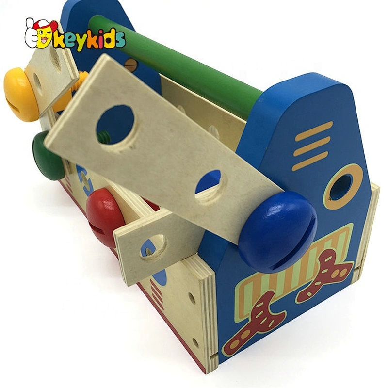 Top sale children garden wooden toy tool kit for pretend play W03D122