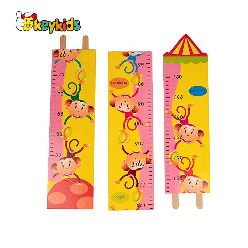 wholesale giraffe wooden baby growth ruler for wall W09C015