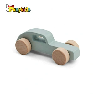 2020 wholesale preschool vintage wooden toy cars for toddlers W04A470