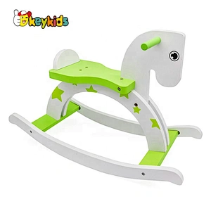 New Design Childs Wooden Rocking Horse Toy For Wholesale W16D121