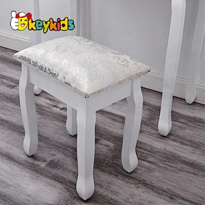 New Arrival European Luxury Wooden Play Makeup Table With Mirror W08H014