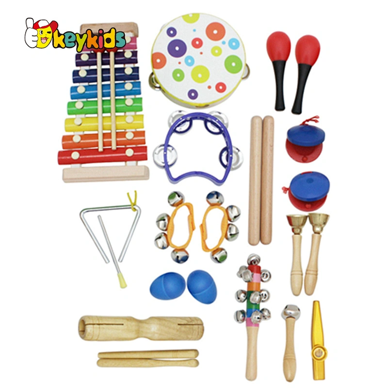 2021 New creative wooden kids musical toys set for preschool W07A192