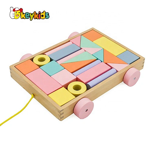 New hottest intelligence wooden construction set toys for children W13C039B