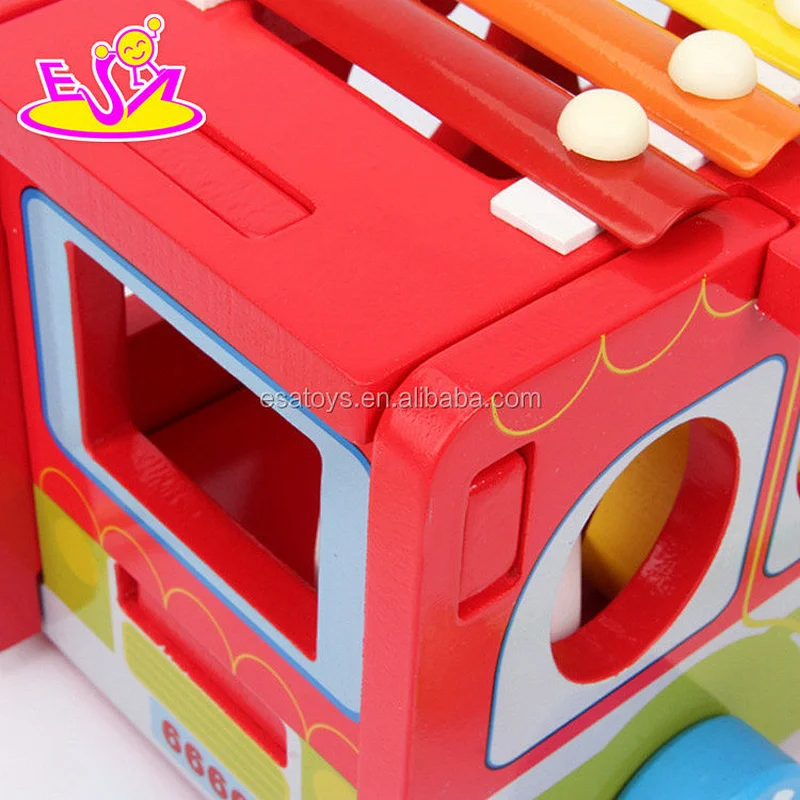 New hottest educational multi wooden push toys for toddlers W05C087