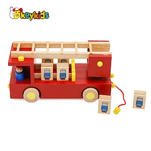 2020 wholesale preschool wooden car construction set toy for children W04A507