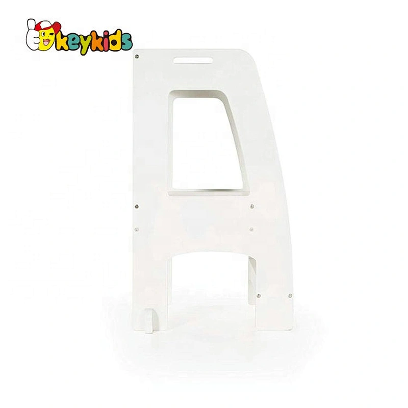 high quality 2 steps wooden ladder stool for kids W08G280