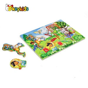 Educational Jigsaw Puzzles Wooden Puzzle Toys For Toddlers W14M191