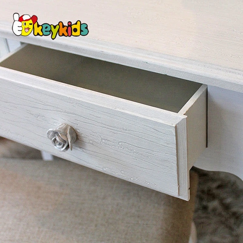 Modern White Wooden Vanity Table Wood Furniture W08H012