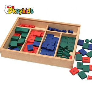 new design wooden digital educational toy for children W11A038