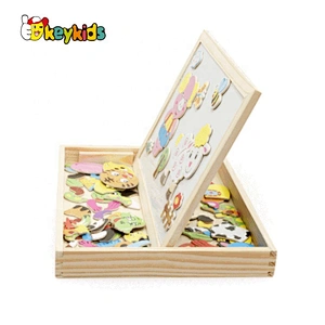2021 Early educational wooden magnetic activity board for children W12B138