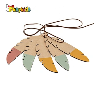 Customize hanging toys wooden baby mobile kit for crib W08K044