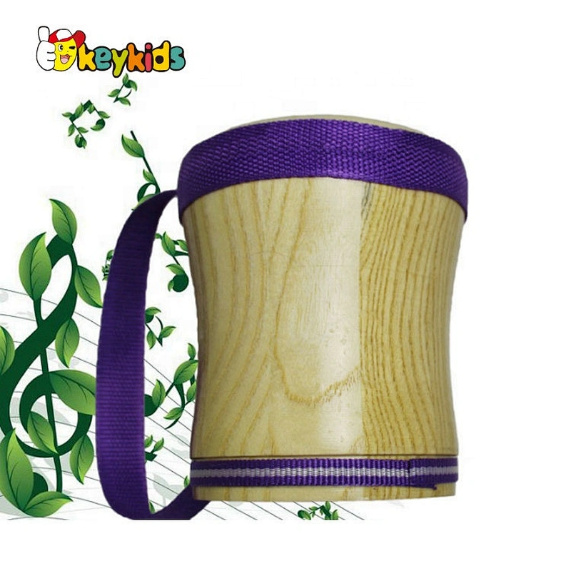 Newest educational  wooden drum toy for kids  W07J053
