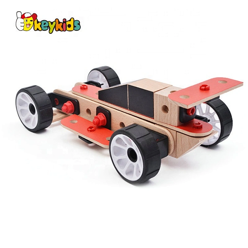 New hottest educational wooden DIY assembly toys for children W03B083