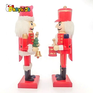 2019 High quality children wooden xmas nutcrackers with customize W02A336