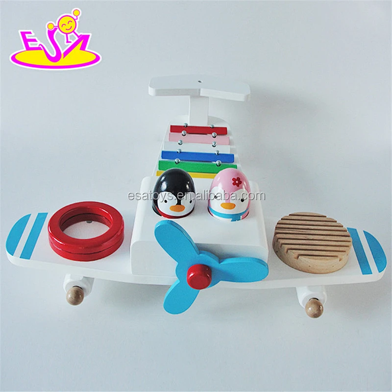new products funny wooden baby musical toys for sale W07A110