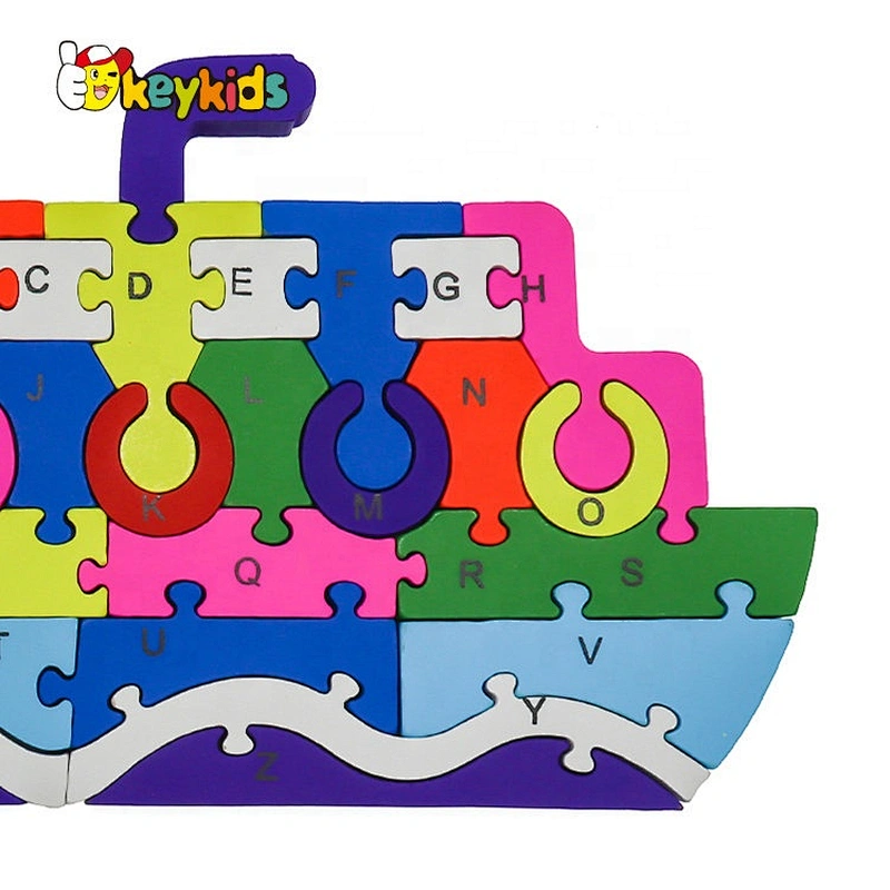 2021 New design wood mosaic puzzle for kids W14I029