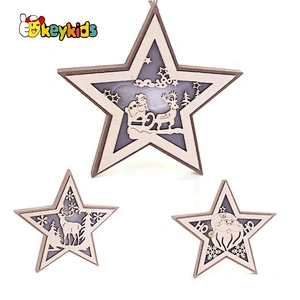 2020 Most popular wooden hanging decorations with customize W09D100