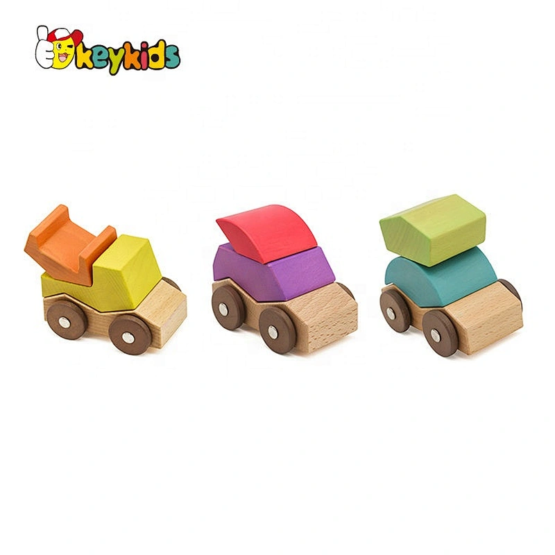 New arrival nimi natural wooden toy car for children W04A391