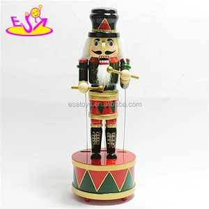 Germany traditional wooden Nutcracker soldier doll toys for home W02A212