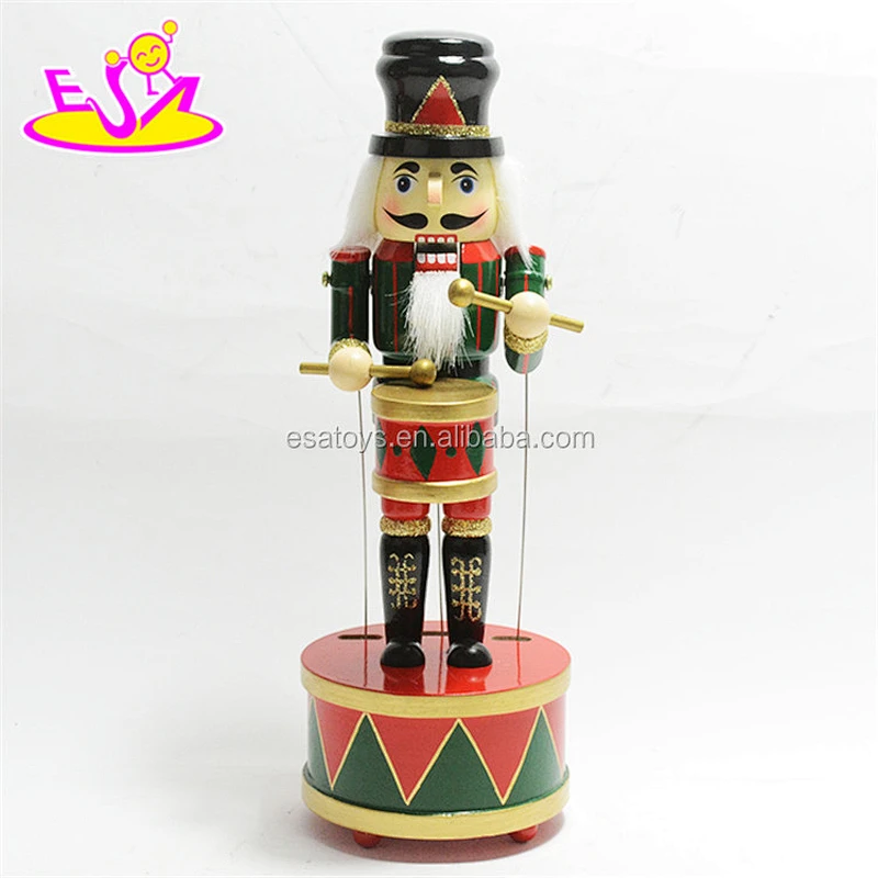Germany traditional wooden Nutcracker soldier doll toys for home W02A212