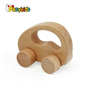 Customize kids mini natural wooden cars for toddlers W04A172D