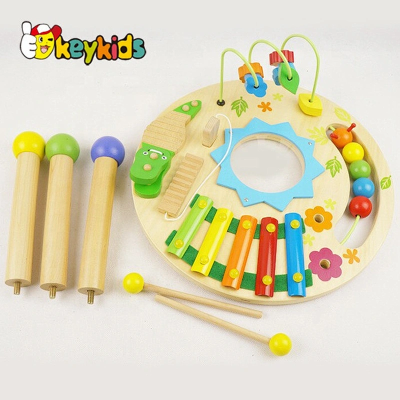 top fashion baby percussion wooden toys hobbies for education W07A094